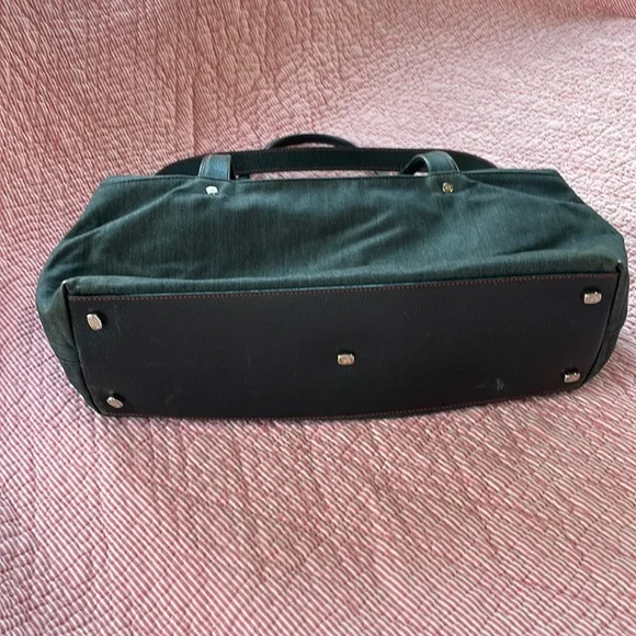 Escada Leather and Denim bag - Picture 3 of 7